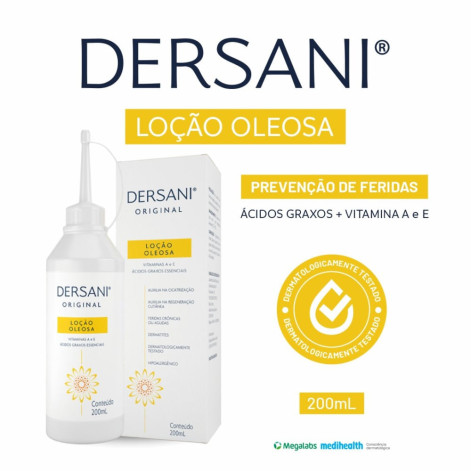 Loção Oleosa Dersani Original 200ml