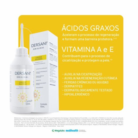 Loção Oleosa Dersani Original 100ml