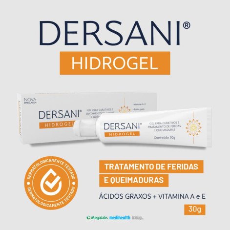 Dersani Gel Cicatrizante Hidrogel com 30g