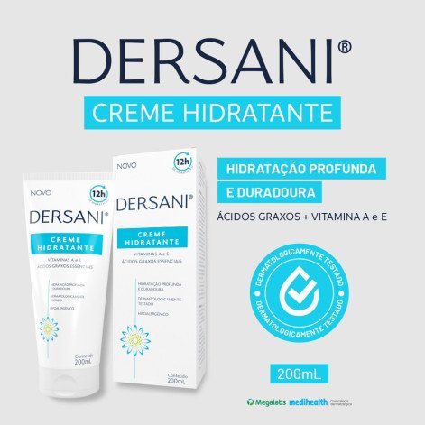 Creme Hidratante Dersani Corpo 200ml