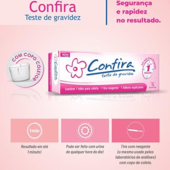 Teste de Gravidez Confira Tira – Resultado Rápido, Fácil e Confiável
