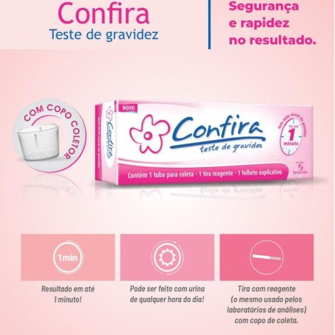 Teste de Gravidez Confira Tira – Resultado Rápido, Fácil e Confiável Teste de Gravidez Confira Tira – Resultado Rápido, Fácil e Confiável