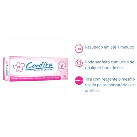Teste de Gravidez Confira Tira – Resultado Rápido, Fácil e Confiável Teste de Gravidez Confira Tira – Resultado Rápido, Fácil e Confiável