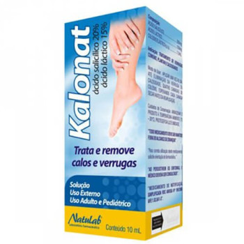 Kalonat Ácido Salicílico 20% + Ácido Láctico 15% Solução Tópica 10ml