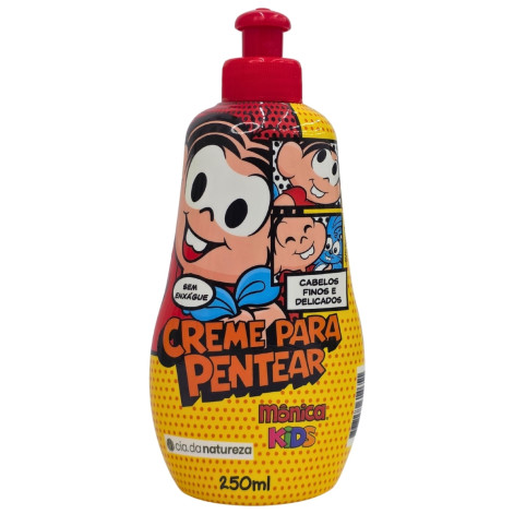 Creme Para Pentear Cabelos Finos E Delicados Mônica Kids Cia. Da Natureza 250Ml Creme Para Pentear Cabelos Finos E Delicados Mônica Kids Cia. Da Natureza 250Ml