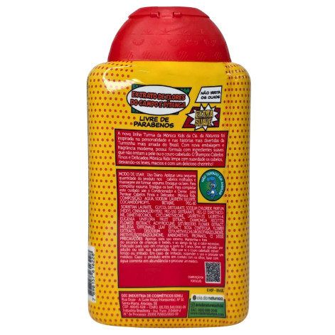 Shampoo Cabelos Finos e Delicados Mônica Kids Cia. da Natureza 260ml Shampoo Cabelos Finos e Delicados Mônica Kids Cia. da Natureza 260ml