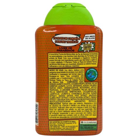 Shampoo Turma da Mônica Kids Cia. da Natureza 260ml