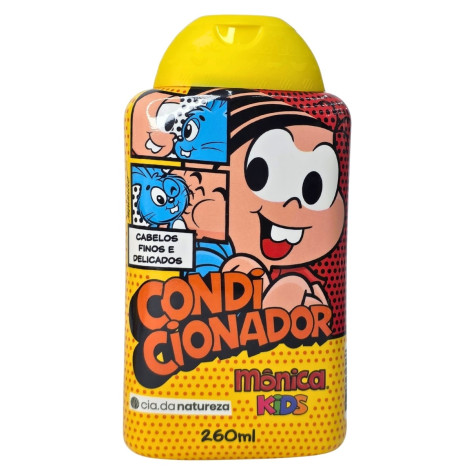 Condicionador Cabelos Finos E Delicados Mônica Kids Cia. Da Natureza 260Ml Condicionador Cabelos Finos E Delicados Mônica Kids Cia. Da Natureza 260Ml