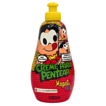 Creme De Pentear Cabelos Ondulados E Cacheados Magali Kids Cia. Da Natureza 250Ml