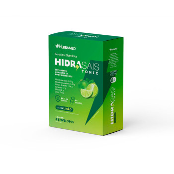 Suplemento Alimentar Hidrasais Tonic Limão 4 Sachês de 28g