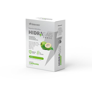 Suplemento Alimentar Hidrasais sabor Água de Coco 4 Envelopes 28g Cada