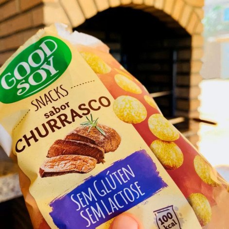 Snack De Soja Good Soy Sabor Churrasco 25g kit C/10 un