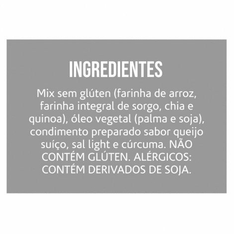 Snacks Multigrãos Queijo - Belive 35g