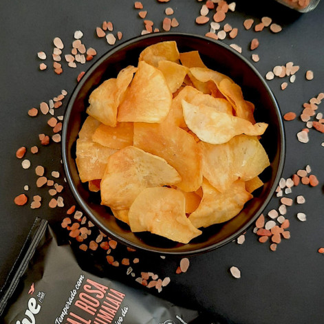 Batata Doce Chips Belive Com Sal Do Himalaia 50G Batata Doce Chips Belive Com Sal Do Himalaia 50G
