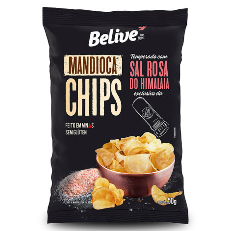 Chips Mand Belive Sal Rosa 50G Chips Mand Belive Sal Rosa 50G