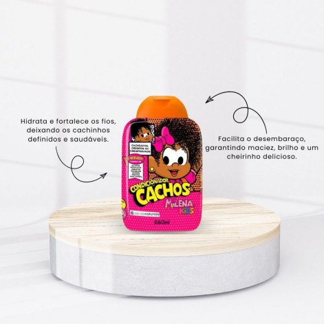 Cia da Natureza - Milena Kids Condicionador Cachos - 260ml Cia da Natureza - Milena Kids Condicionador Cachos - 260ml