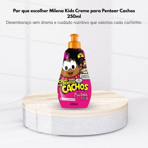 Cia da Natureza - Milena Kids Creme para Pentear Cachos - 250ml Cia da Natureza - Milena Kids Creme para Pentear Cachos - 250ml