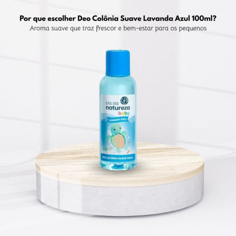 Cia da Natureza - Deo Colônia Baby Lavanda Azul - 100ml