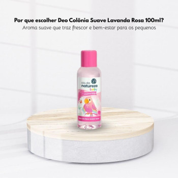 Cia da Natureza - Deo Colônia Baby Lavanda Rosa - 100ml