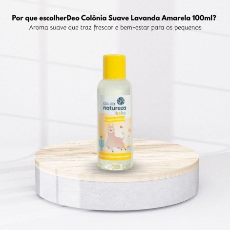 Cia da Natureza - Deo Colônia Baby Lavanda Amarela - 100ml