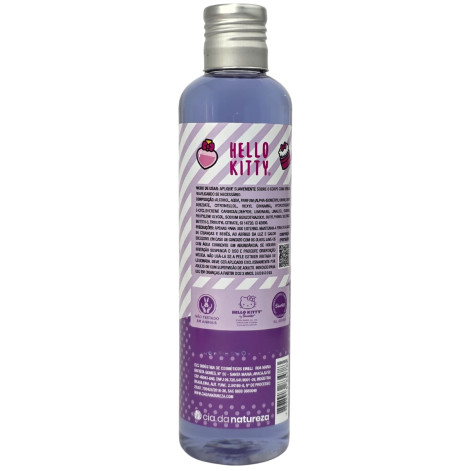 Colônia Splash Candy Hello Kitty Vegano Cia. da Natureza 210ml