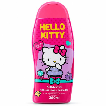 Shampoo Cabelos Lisos e Delicados Hello Kitty 260ml Cia da Natureza