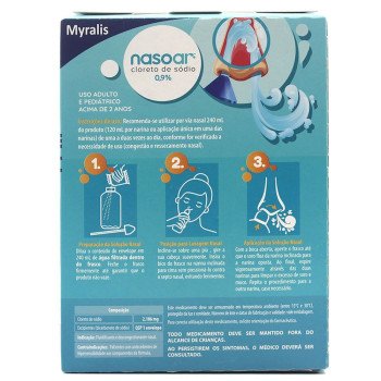  Nasoar 0,9% Descongestionante 30 envelopes + Lavador Nasal 240ml