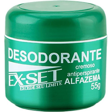 Desodorante Antitranspirante Cremoso Ex-Set Alfazema 55g Desodorante Antitranspirante Cremoso Ex-Set Alfazema 55g