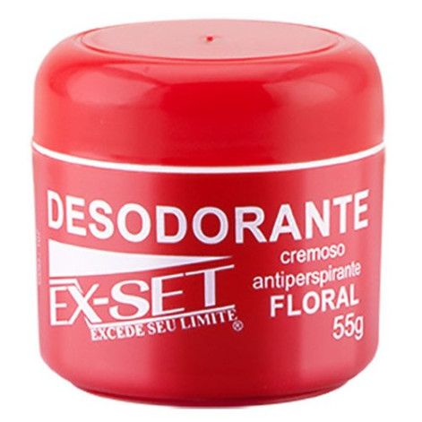 Desodorante Exceed Vermelho Floral 55g
