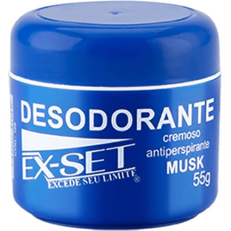 Desodorante Antitranspirante Cremoso Ex-Set Musk 55g Desodorante Antitranspirante Cremoso Ex-Set Musk 55g