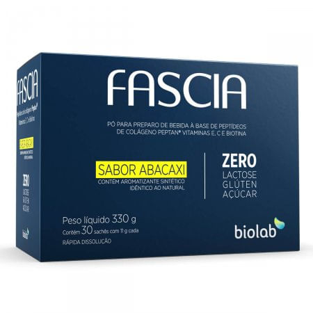 Fascia Sabor Abacaxi 30 Sachês 11g