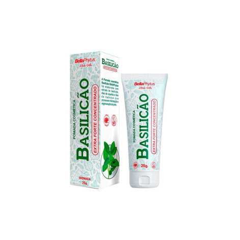 Pomada Cosmética Basilicão Extra Forte Concentrado BellaPhytus 25g