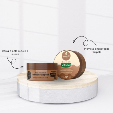 Esfoliante Corporal Doce de Leite 150g - Haskell Cosméticos