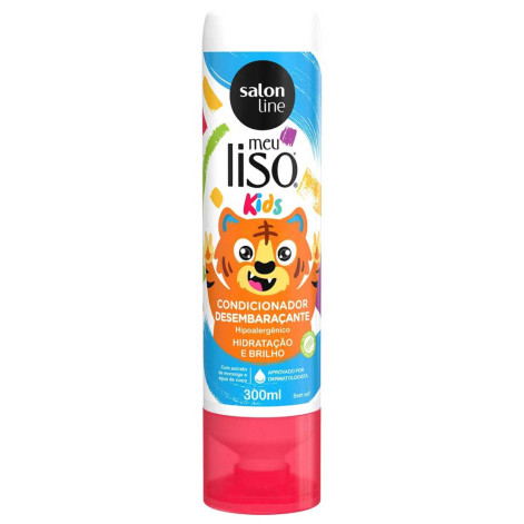 Salon Line Condicionador Meu Liso Kids - Desembaraçante Hidratação e Brilho Salon Line Condicionador Meu Liso Kids - Desembaraçante Hidratação e Brilho