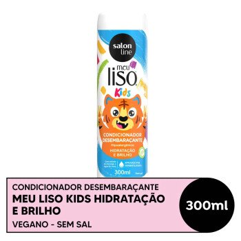 Salon Line Condicionador Meu Liso Kids - Desembaraçante Hidratação e Brilho