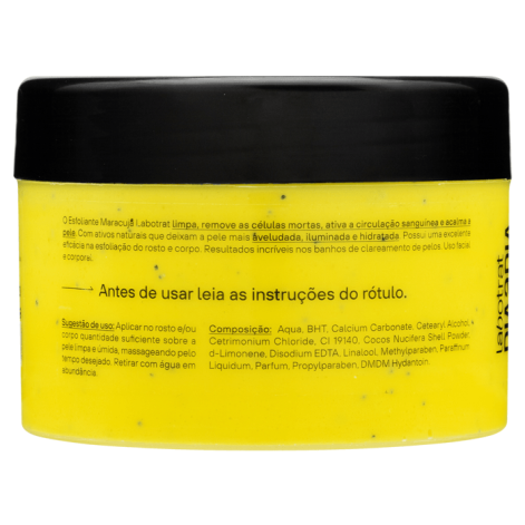 Esfoliante Labotrat Dia a Dia Corporal e Facial Maracujá 300g Esfoliante Labotrat Dia a Dia Corporal e Facial Maracujá 300g