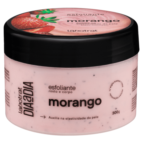 Esfoliante Labotrat Dia a Dia Corporal e Facial Morango 300g