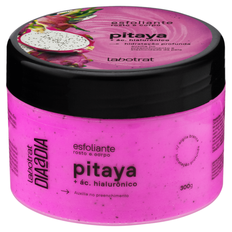 Esfoliante Corporal e Facial Labotrat Pitaya e Ácido Hialurônico Dia a Dia 300g