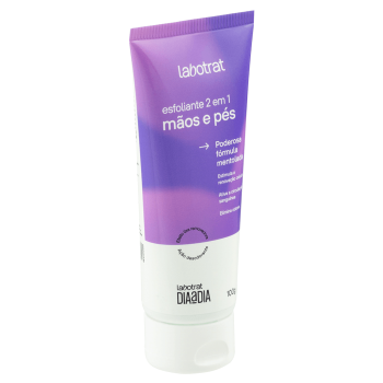 Esfoliante 2 em 1 Mãos E Pés Elimina Odores Labotrat 100G