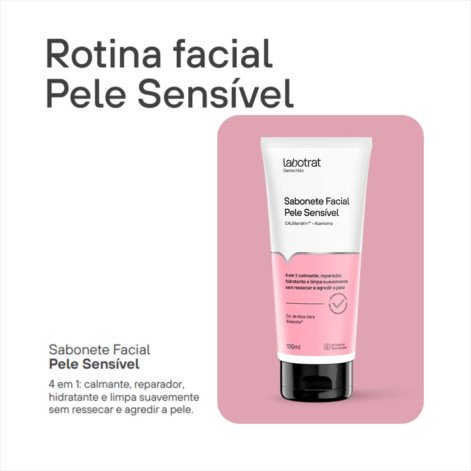 Sabonete Facial Pele Sensivel Dermo Skin 100ML Sabonete Facial Pele Sensivel Dermo Skin 100ML