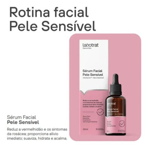 Sérum Facial Labotrat Dermo Skin Pele Sensível 30ml Sérum Facial Labotrat Dermo Skin Pele Sensível 30ml