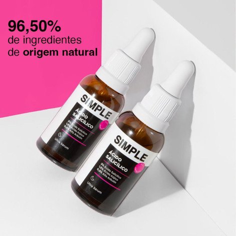 Sérum Simple Ultra Ácido Salicílico Antioleosidade 30ml Sérum Simple Ultra Ácido Salicílico Antioleosidade 30ml
