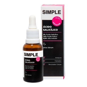 Sérum Simple Ultra Ácido Salicílico Antioleosidade 30ml