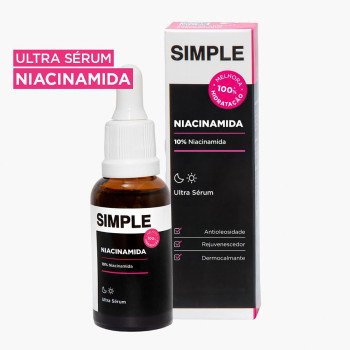 Sérum Facial Simple Ultra Niacinamida 10% para Poros Dilatados 30ml