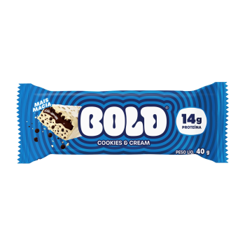 Barra De Proteína Bold Cookies & Cream 40g