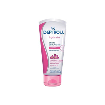 Creme Depilatório Depiroll Floral Corporal 100g