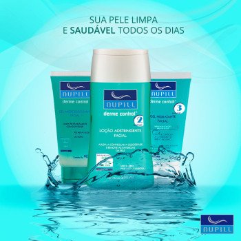 Loção Adstringente Facial Nupill Derme Control 200ml