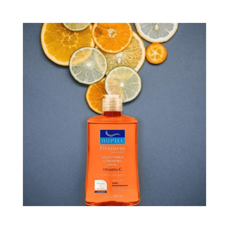Loção Nupill Tônico Facial Vitamina C 200ml Loção Nupill Tônico Facial Vitamina C 200ml