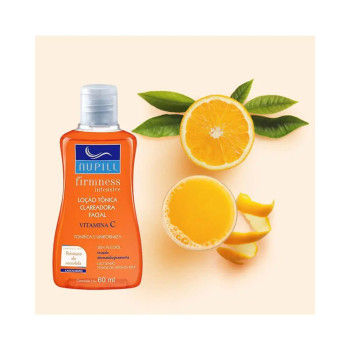 Loção Tônica Clareadora Facial Nupill Firmness Intensive Vitamina C 60ml
