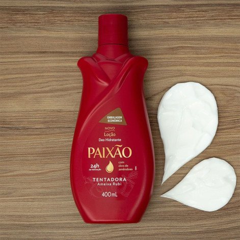 Loção Deo Hidratante Paixão Tentadora Ameixa Rubi 400ml
